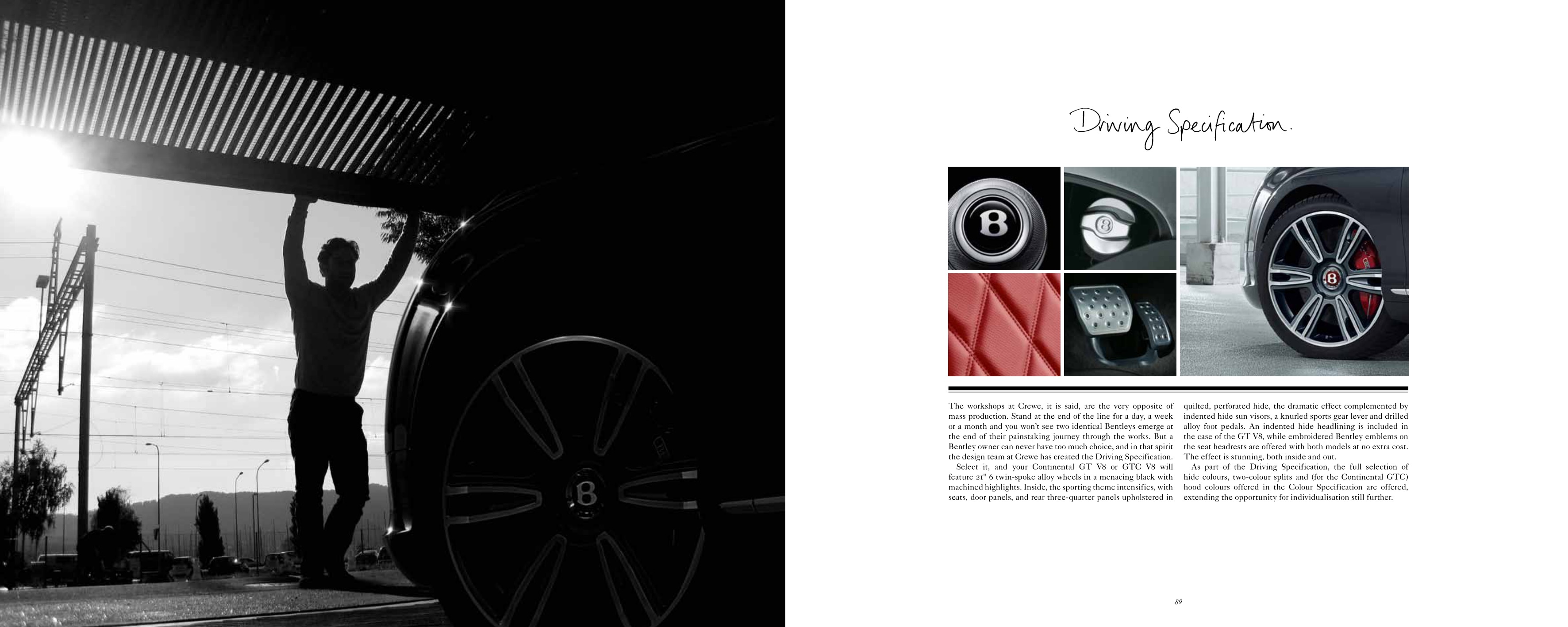 2012 Bentley Continental Brochure Page 44